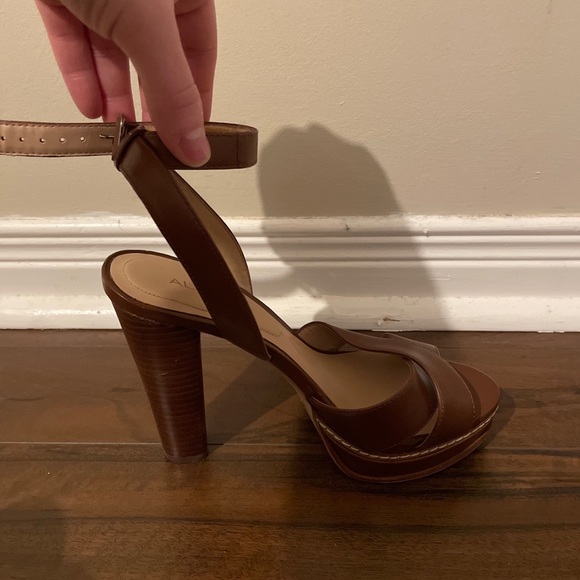 ALDO Brown Strappy Heal